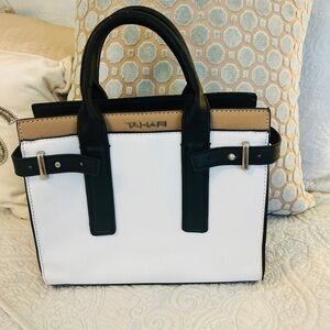 Tahari Tri-Color Handbag